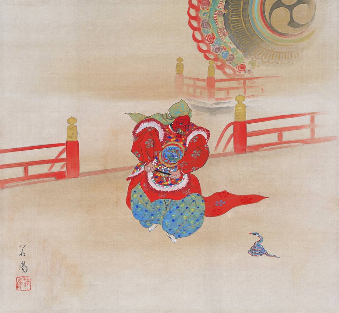 Stunning Silk Paintings depicting different Miyako Festivals of Kyoto, Japan from the 1920s