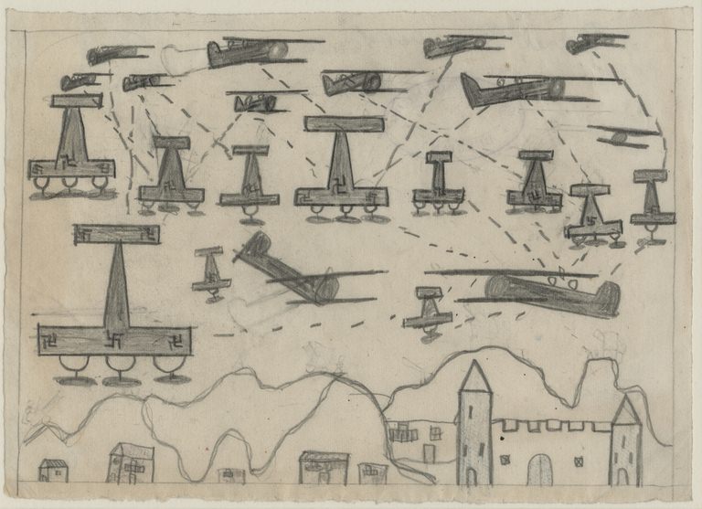 The Spanish Civil War of 1936 through Children Drawings