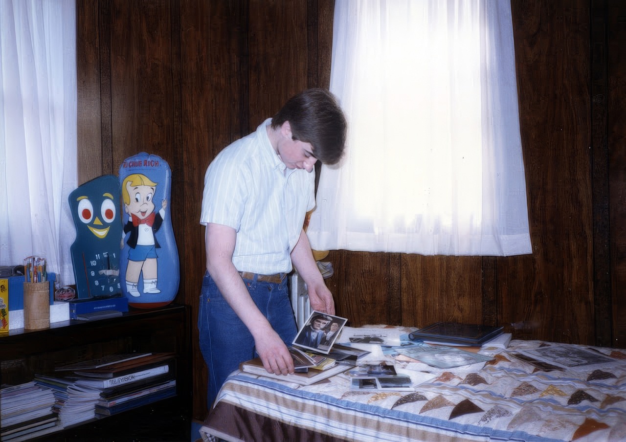 70 Cool Vintage Photos Capturing Teenagers at their Homes from the 1980s
