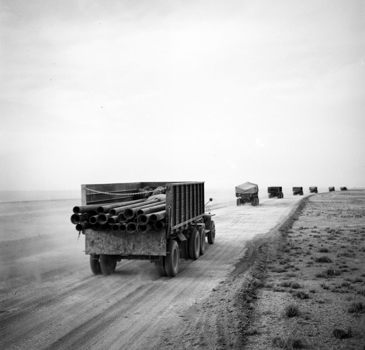 Historical Photos Show US Army Truckers Arming the Soviets, 1943