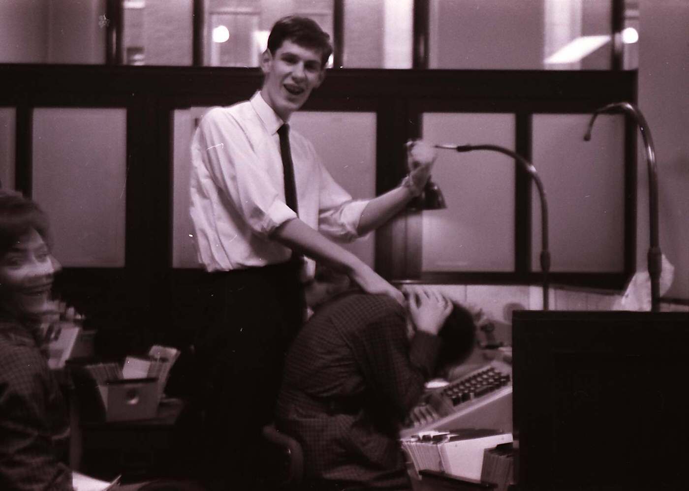 Vintage Photos Show the Staff at a London Westminster Bank, 1960