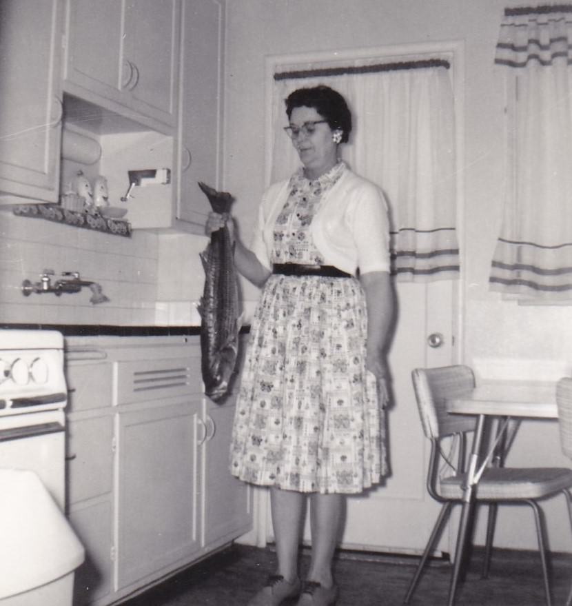 Hilarious Vintage Photos of Women Holding their Fish