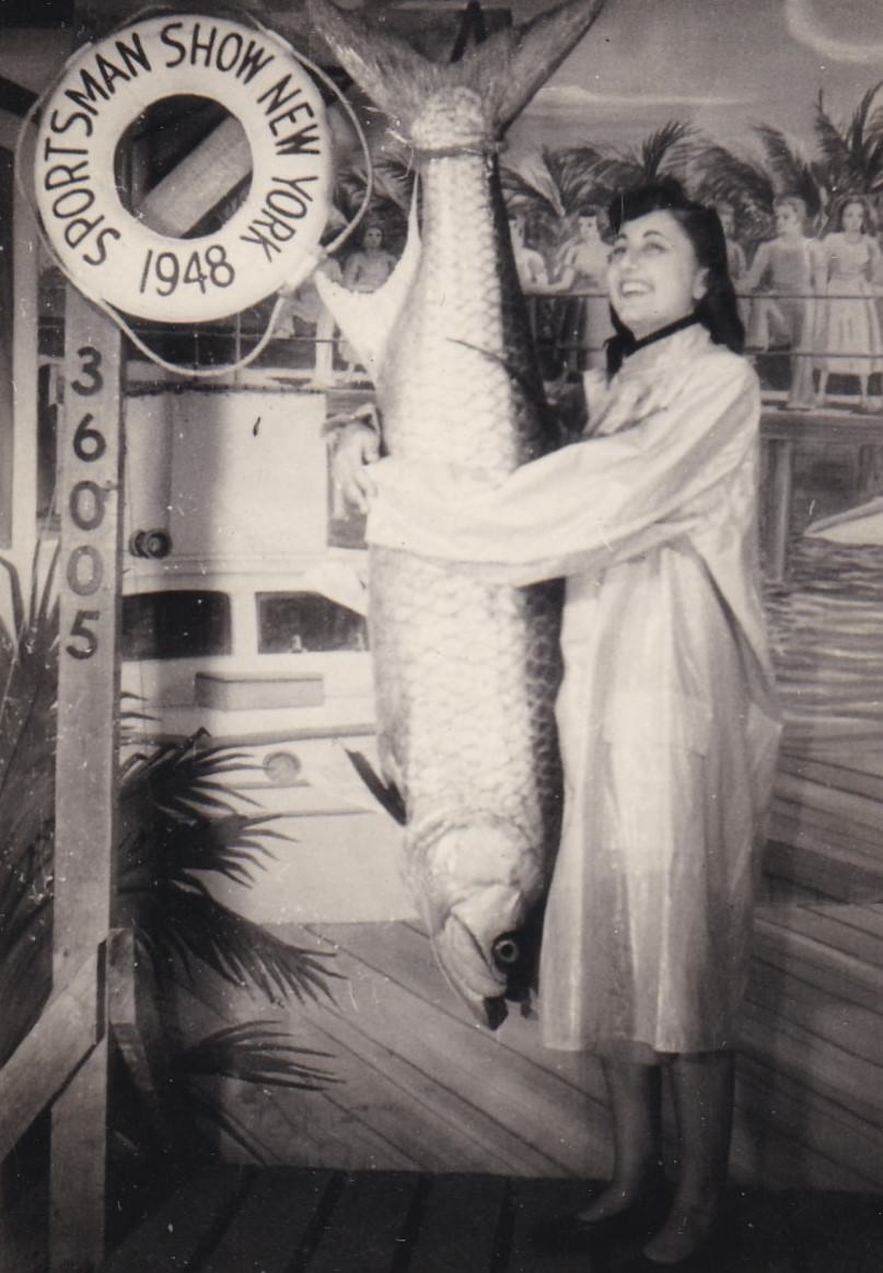 Hilarious Vintage Photos of Women Holding their Fish