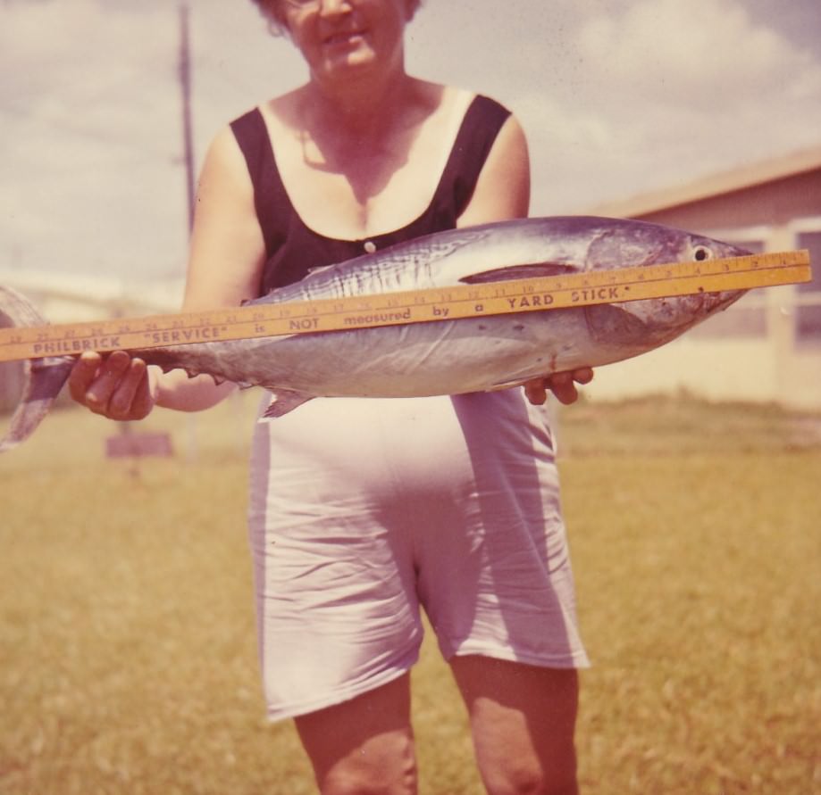 Hilarious Vintage Photos of Women Holding their Fish