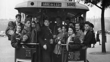 American Youth in 1950s Paris