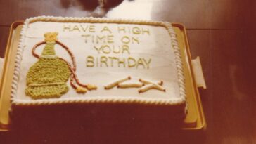 Birthday Cakes Through the Years