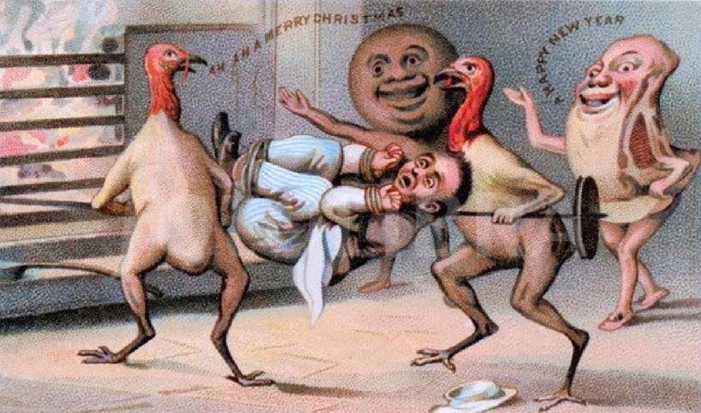 Christmas Cards from Victorian Era