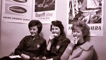 Westminster Bank staff 1960