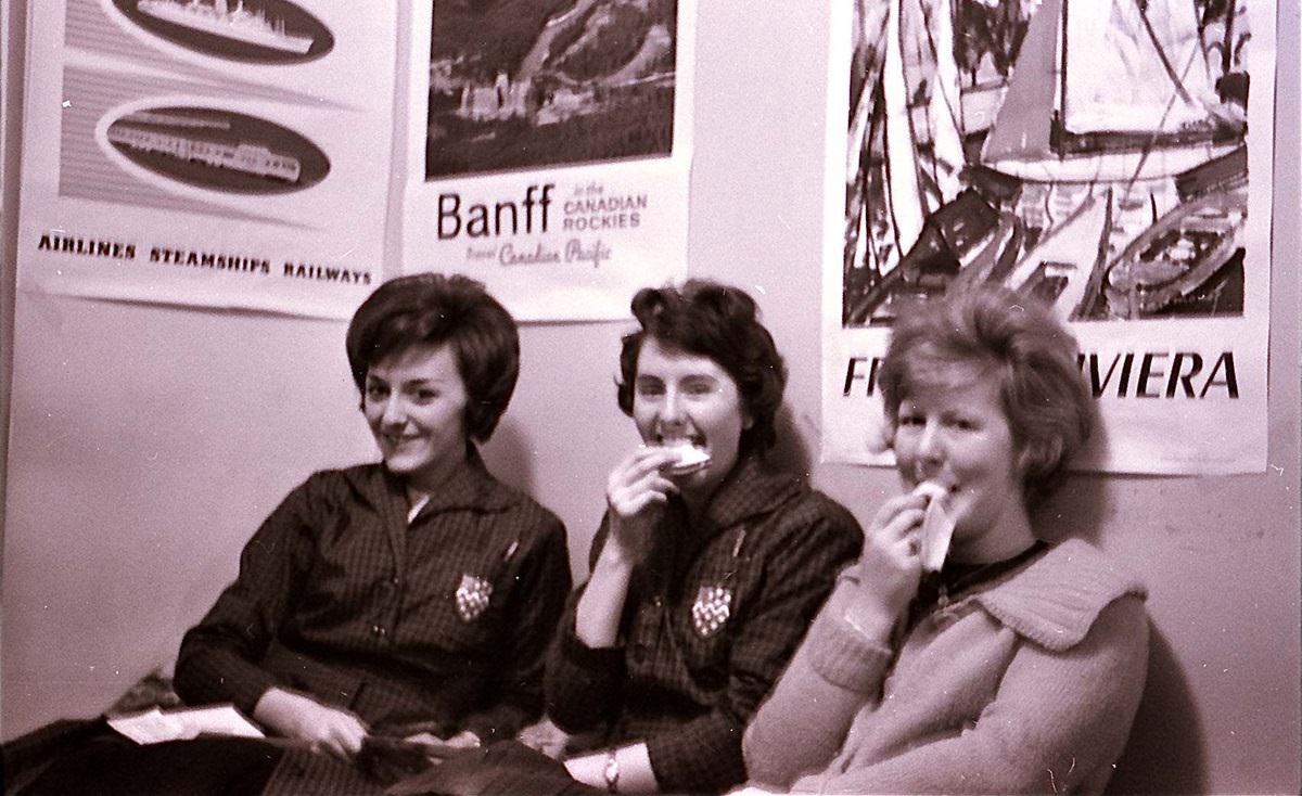 Westminster Bank staff 1960