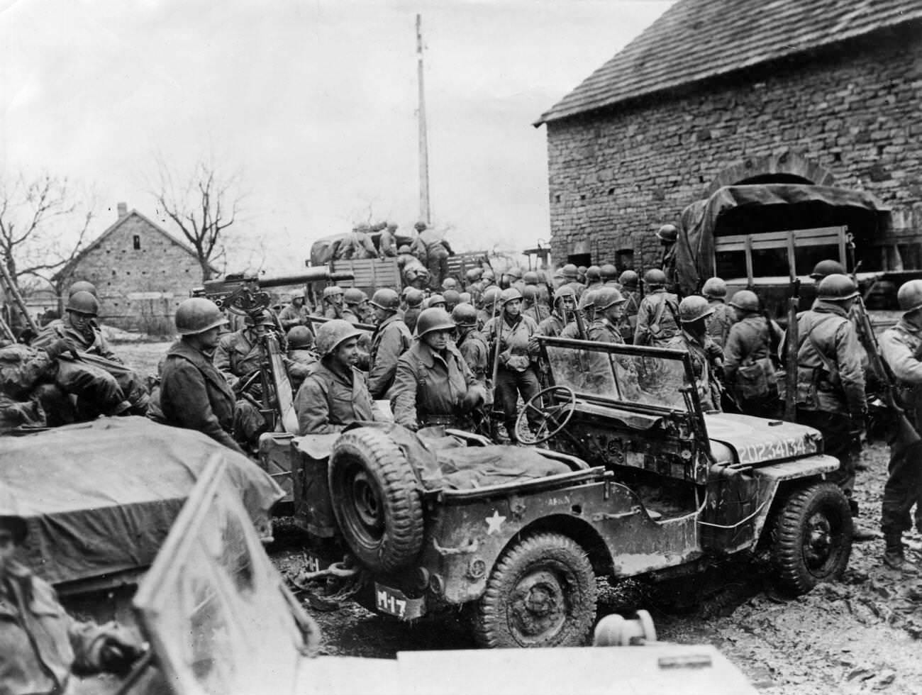 The Battle of the Bulge.