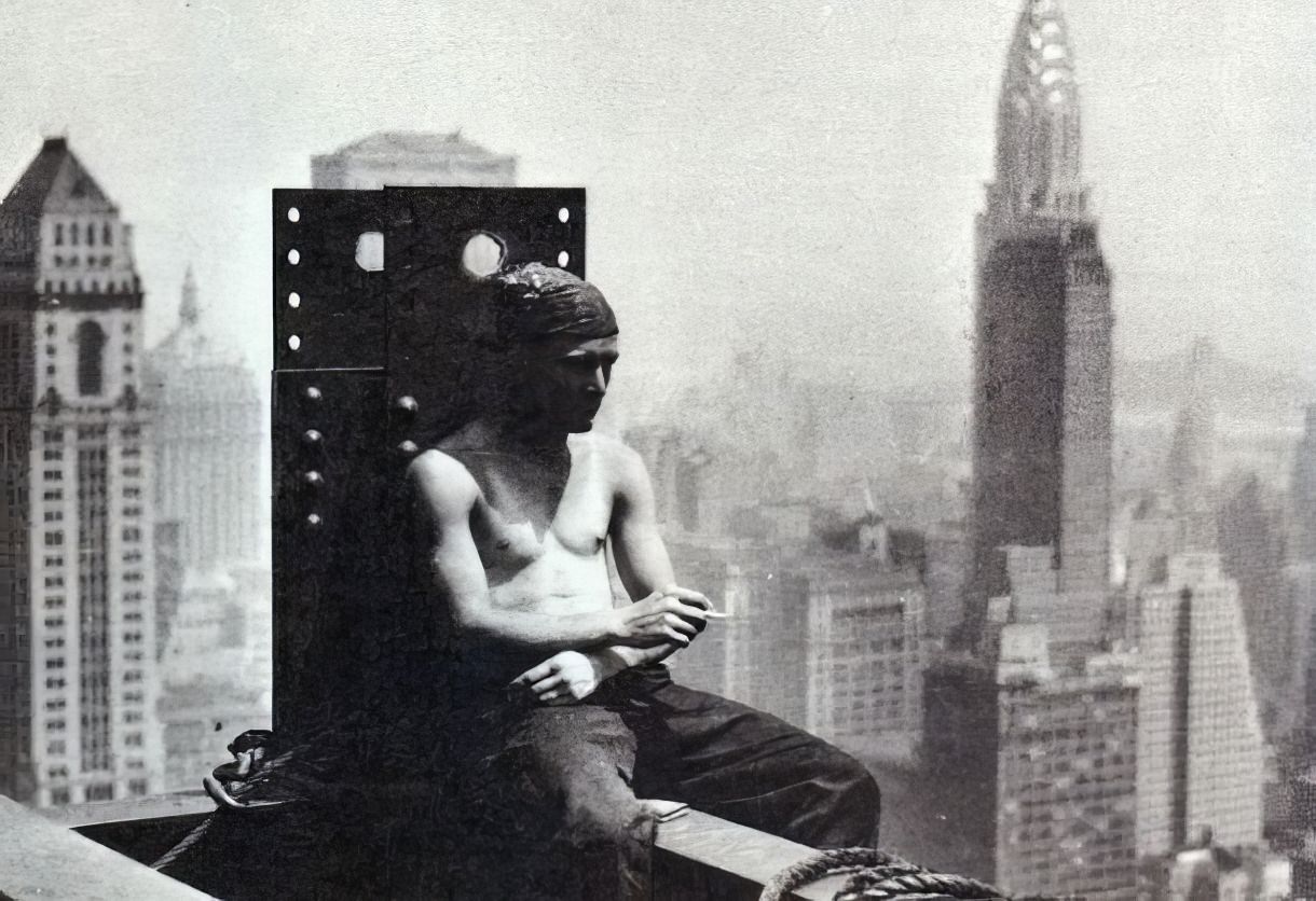 Historical Photos Show the Construction of Empire State Building in NYC, 1930s