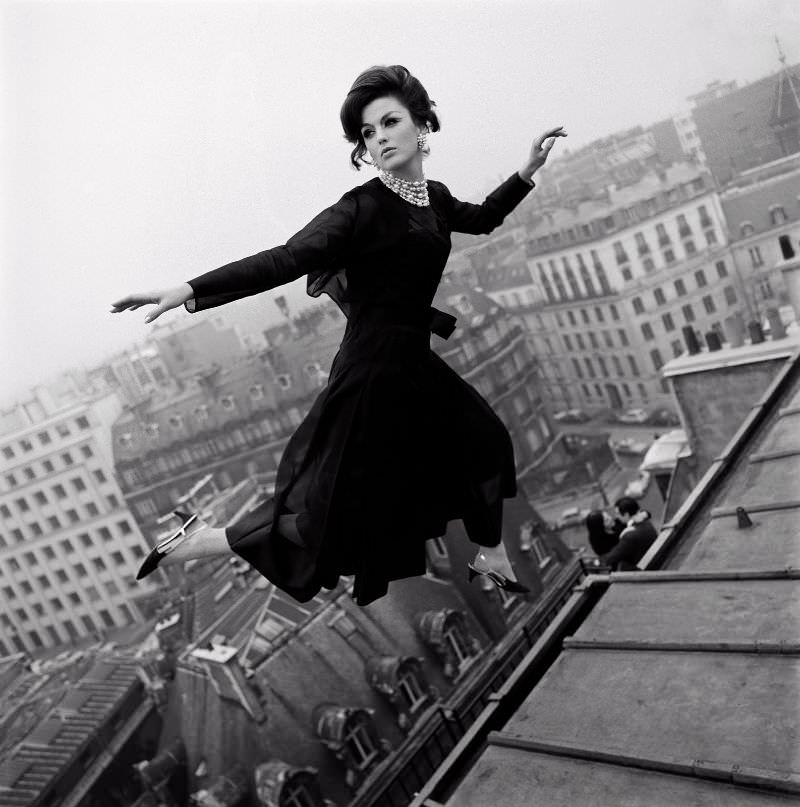 Defying Gravity: Melvin Sokolsky's Fashion Models Take Flight in 1965