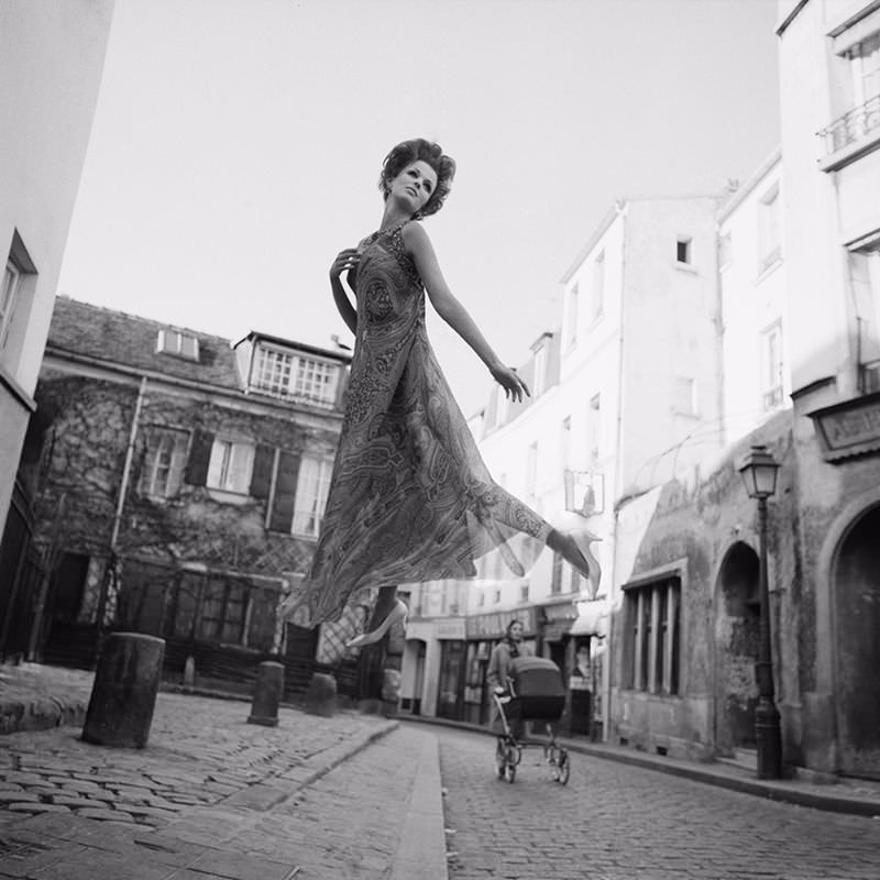 Defying Gravity: Melvin Sokolsky's Fashion Models Take Flight in 1965
