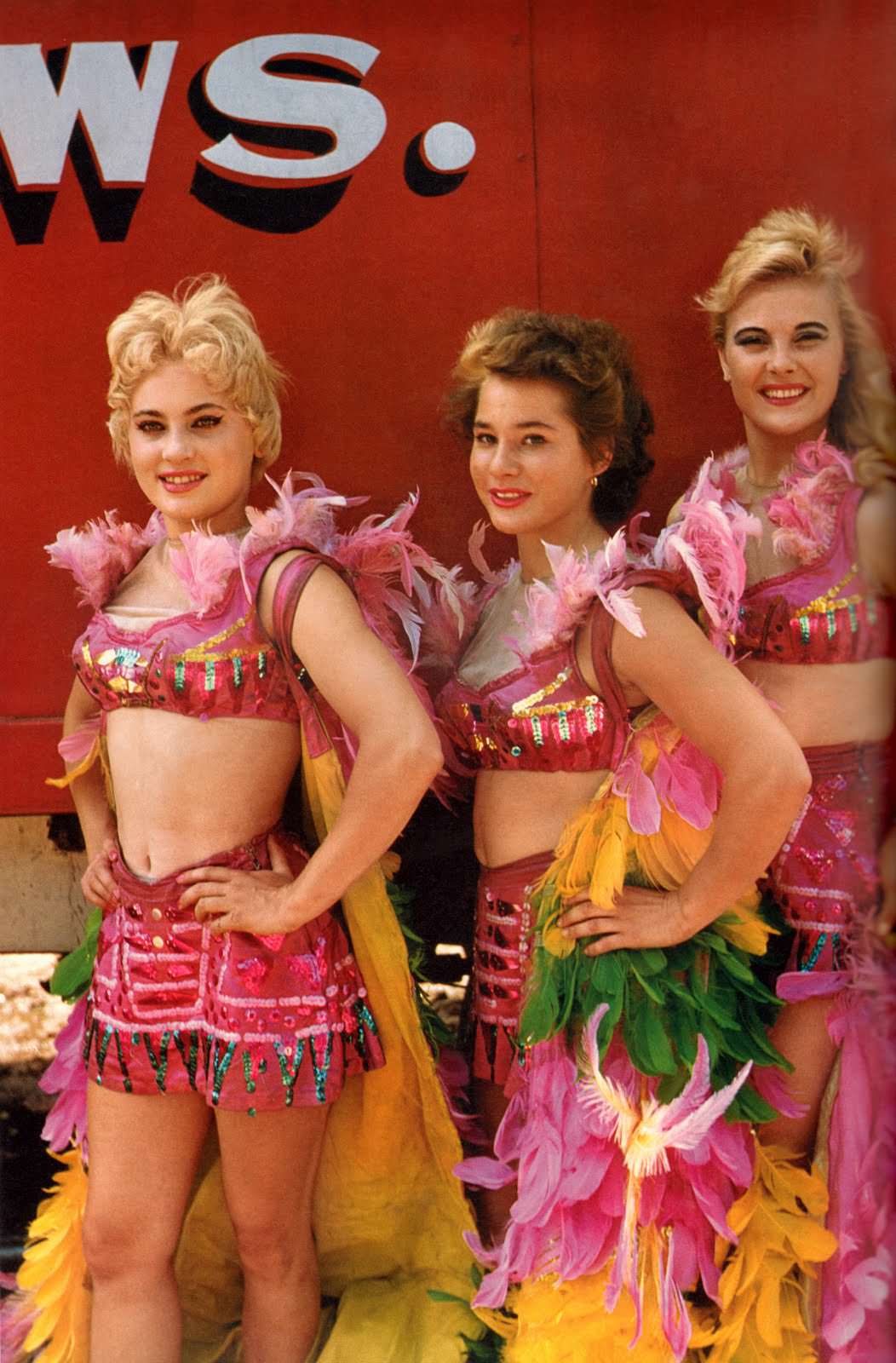 circus women, 1956