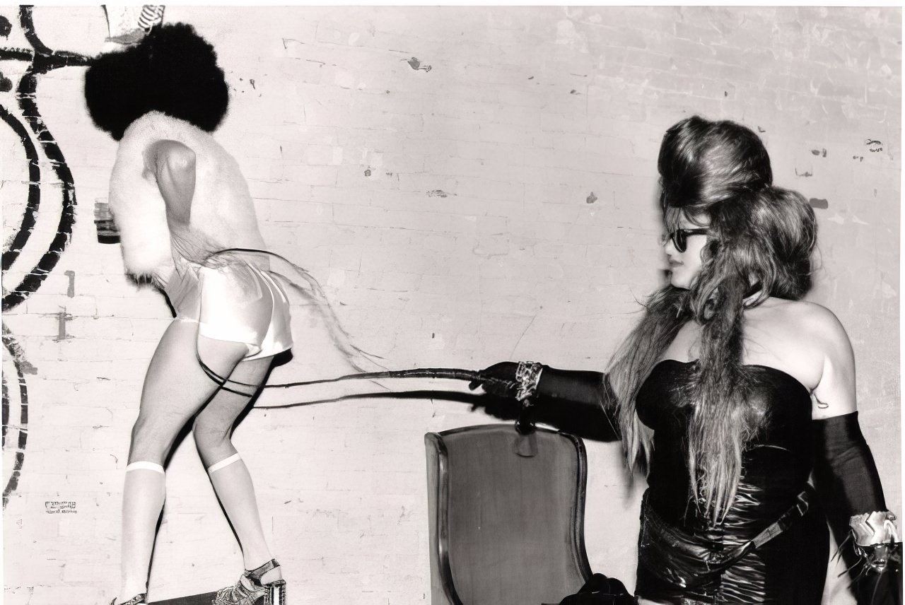 All for show at an underground club downtown...way off the Hollywood path. By day, the woman with the whip was a nurse!
