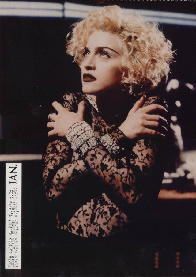 A Look Back at Madonna's Official Calendars from the 1990s