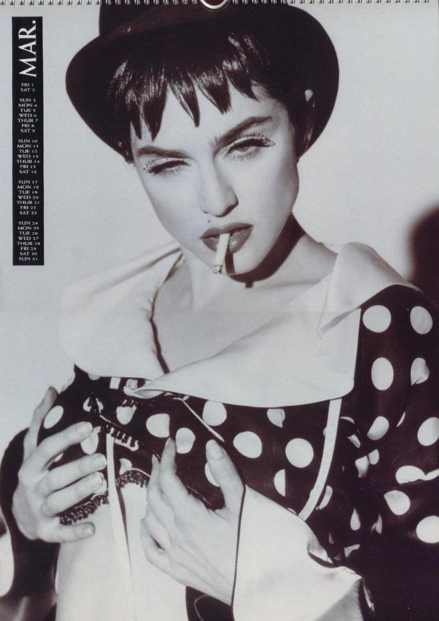 A Look Back at Madonna's Official Calendars from the 1990s