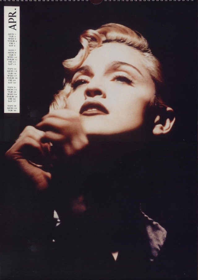 A Look Back at Madonna's Official Calendars from the 1990s