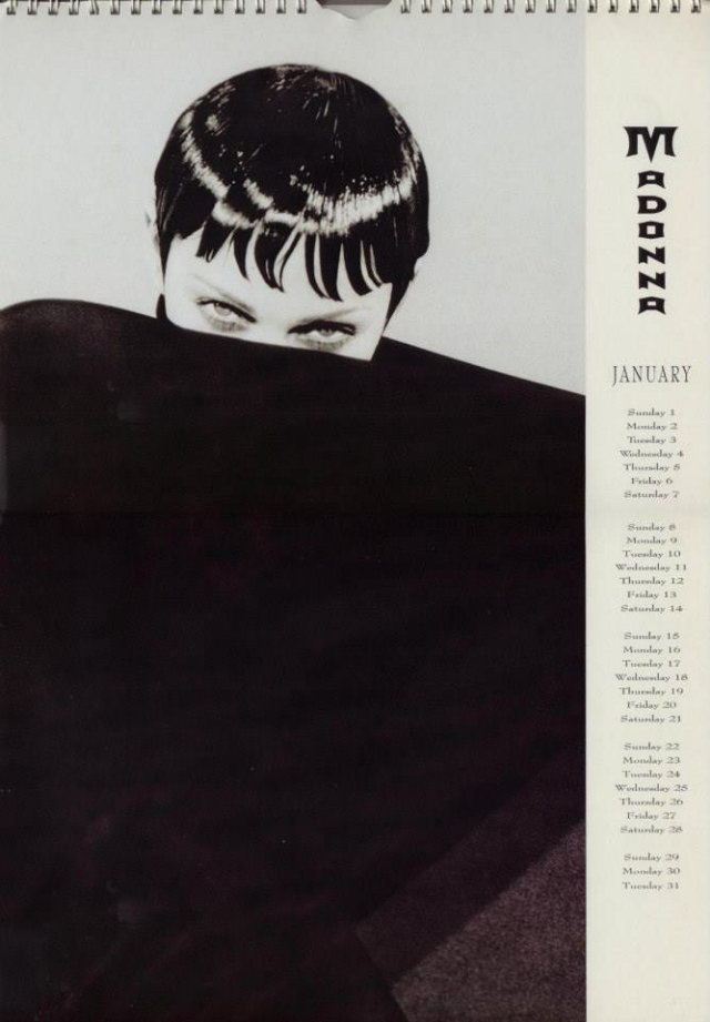 A Look Back at Madonna's Official Calendars from the 1990s