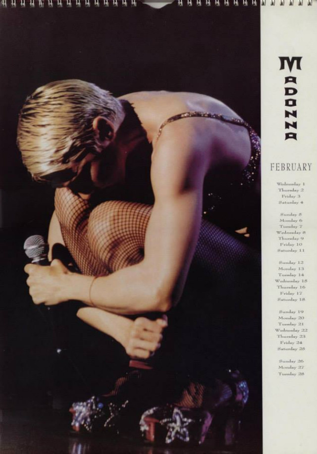A Look Back at Madonna's Official Calendars from the 1990s