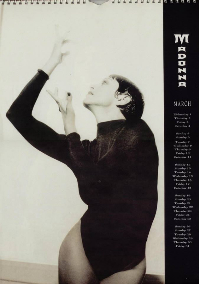A Look Back at Madonna's Official Calendars from the 1990s