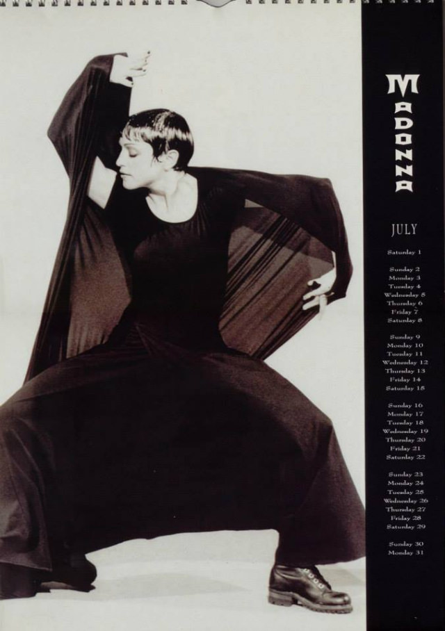 A Look Back at Madonna's Official Calendars from the 1990s