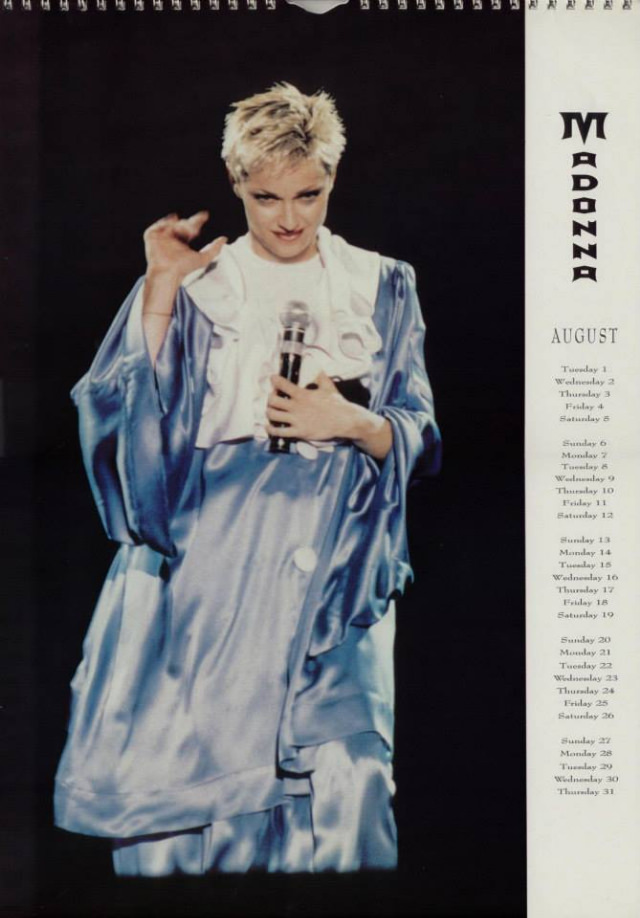 A Look Back at Madonna's Official Calendars from the 1990s