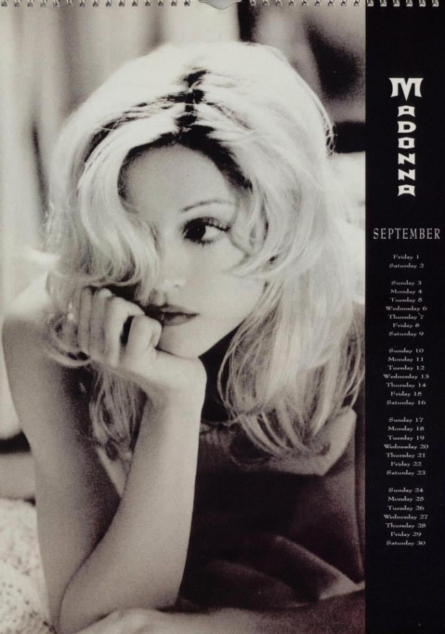 A Look Back at Madonna's Official Calendars from the 1990s