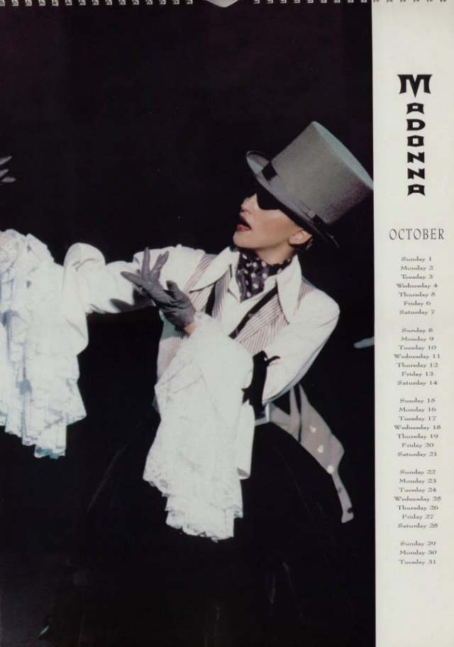 A Look Back at Madonna's Official Calendars from the 1990s