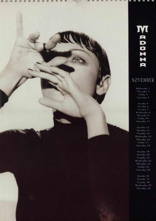 A Look Back at Madonna's Official Calendars from the 1990s