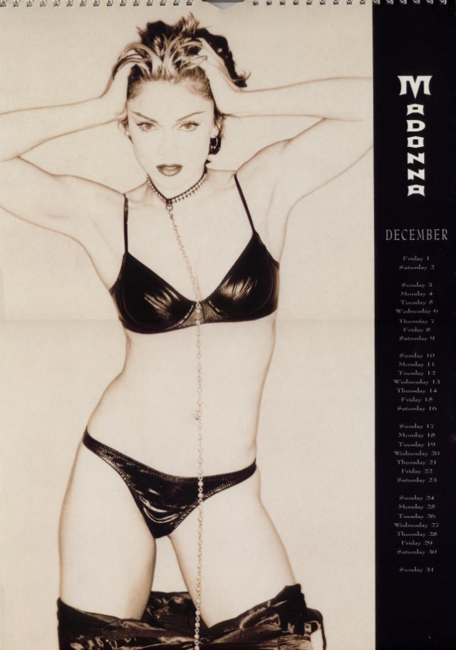 A Look Back at Madonna's Official Calendars from the 1990s