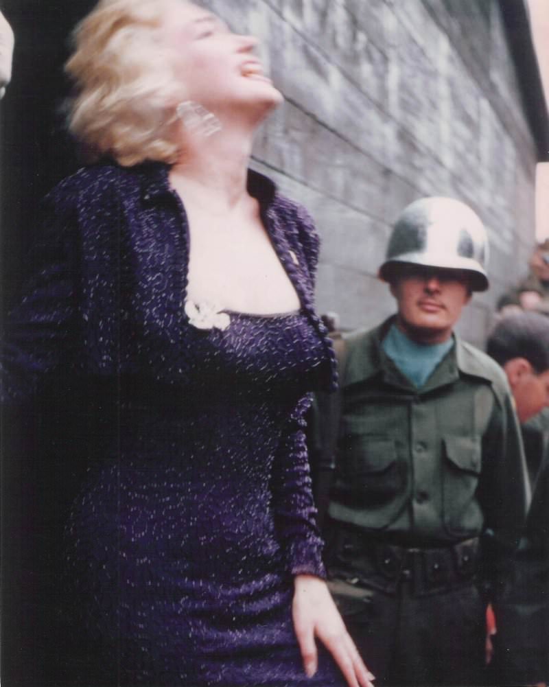When Marilyn Monroe Visited Korea in 1954 to Entertain the U.S. Troops