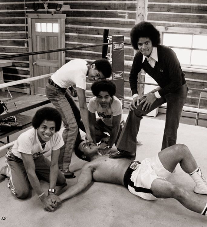 with The Jacksons