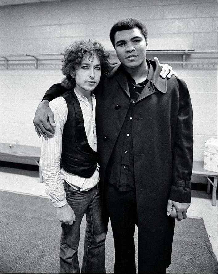 with Bob Dylan
