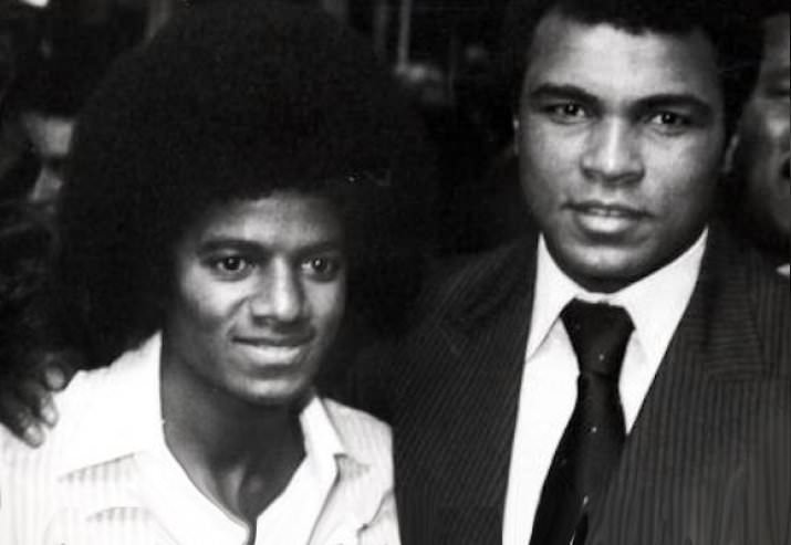 with Michael Jackson