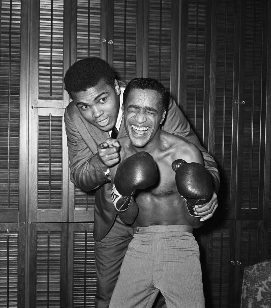 with Sammy Davis Junior