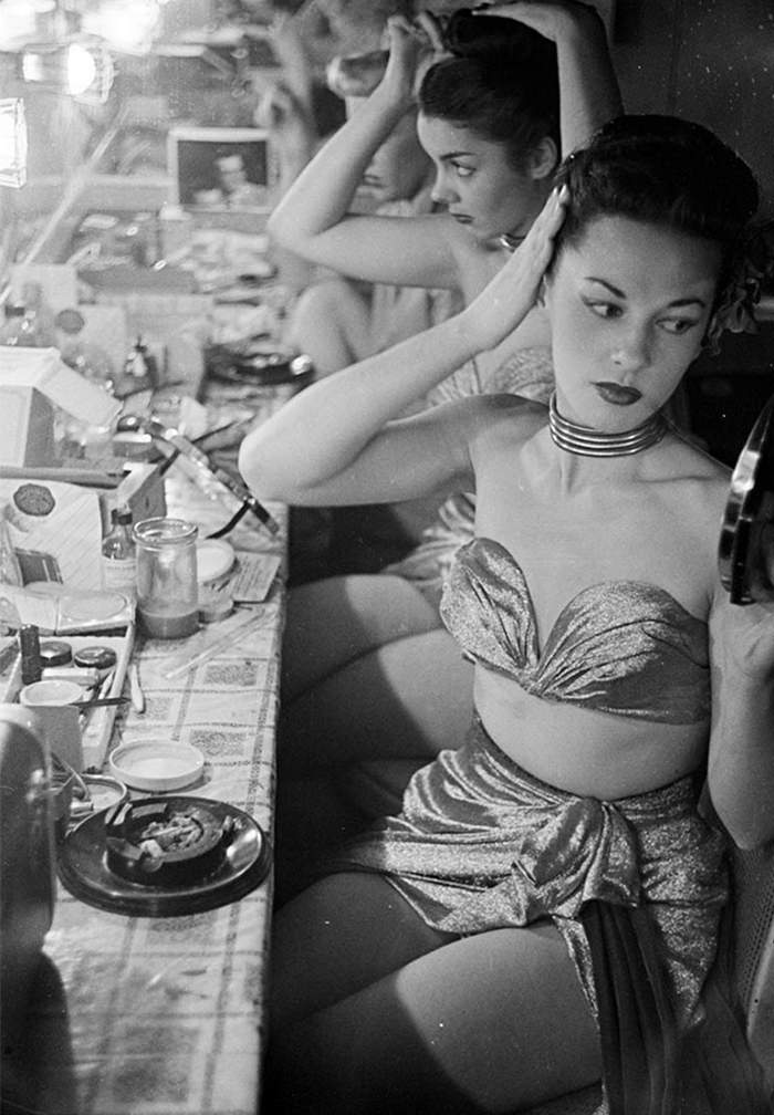 Showgirls at the Copacabana Club, 1948.