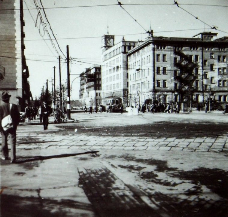 Ginza, Tokyo, 1940s.