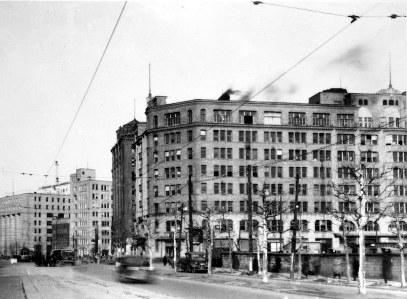SanShin Building, Hibiya, 1940s.