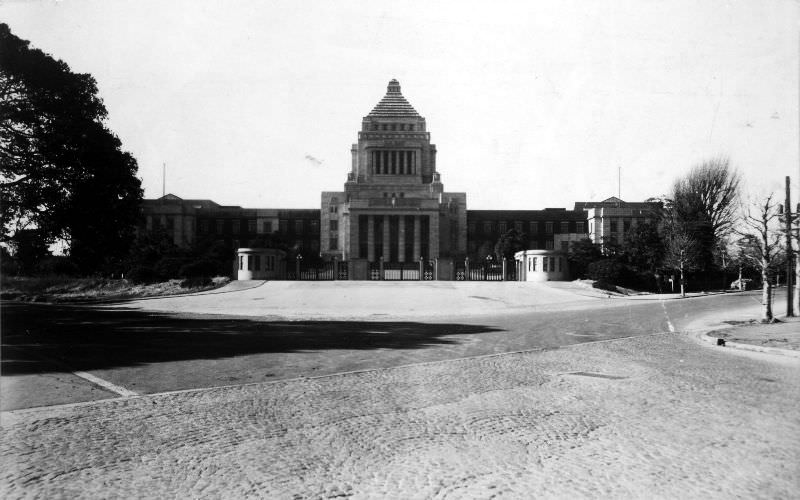 The National Diet Building, 1940s.
