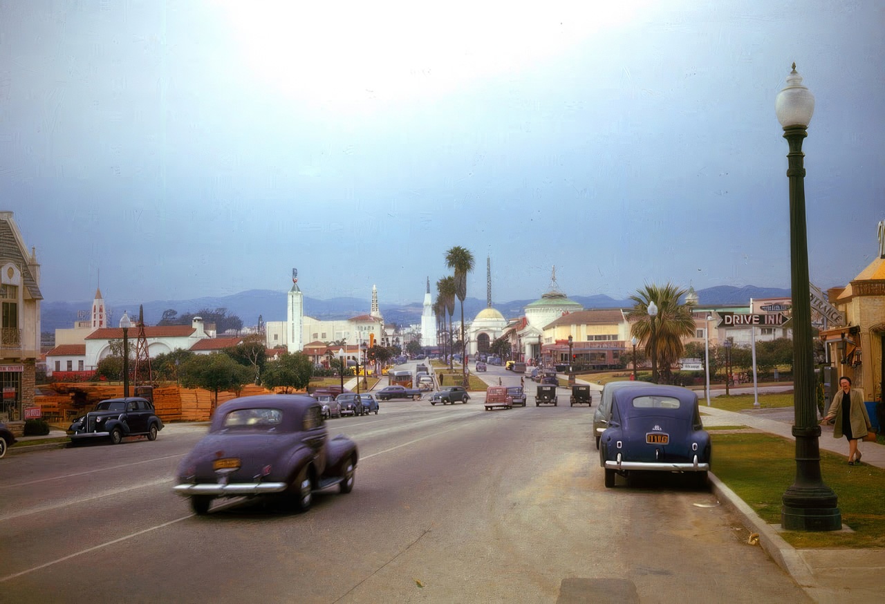 Westwood Village, Los Angeles, 1941
