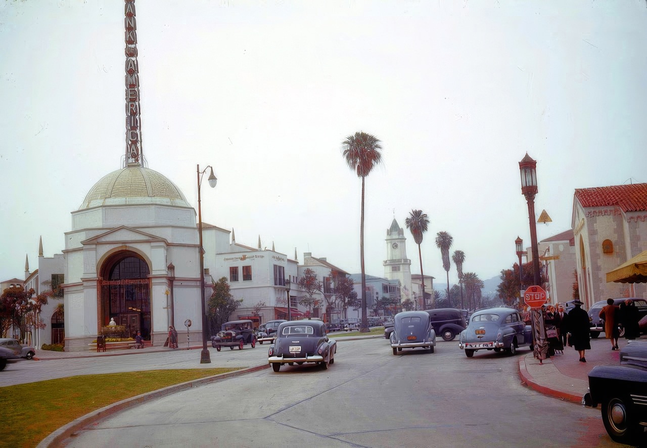Westwood Blvd, 1954