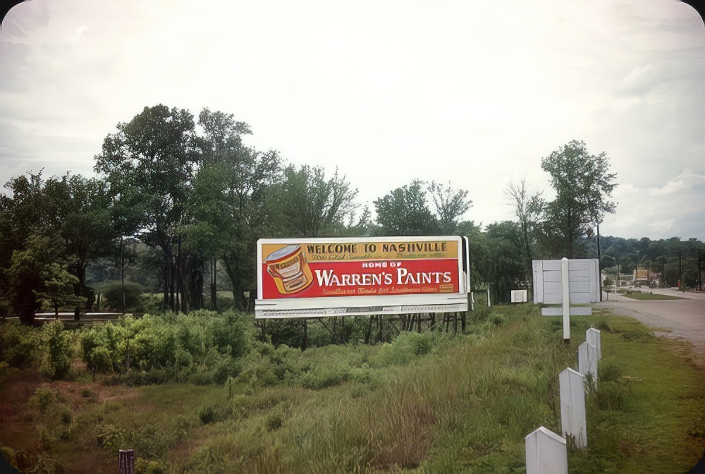 Neon Dreams and Painted Promises: Vintage Nashville Signs in the 1940s