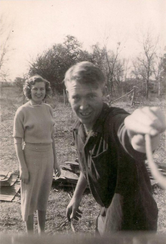 Vintage Portraits of People Taken with a Selfie Stick Before It Was Invented