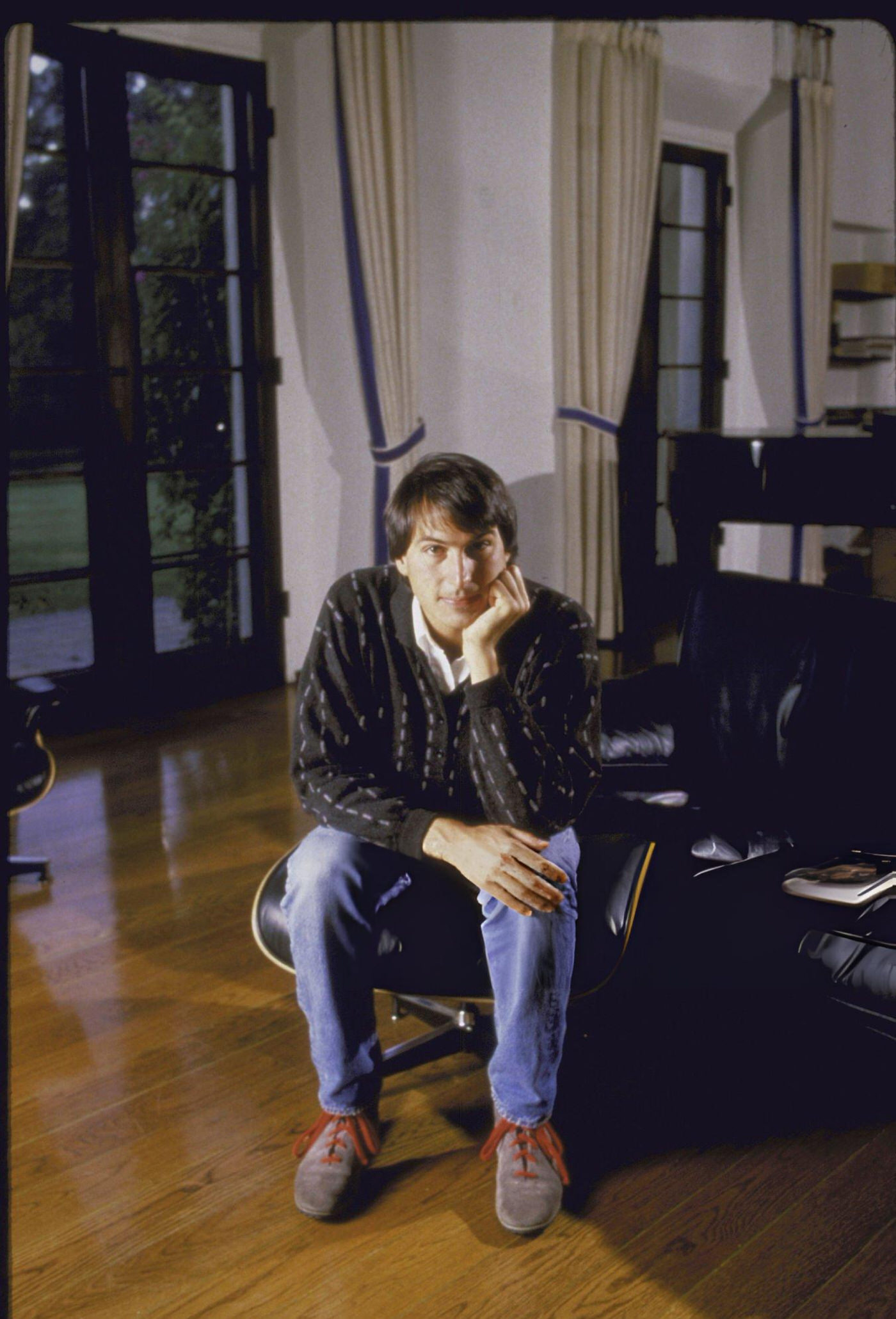 Steve Jobs, co-founder of Apple Computer, 1980s.