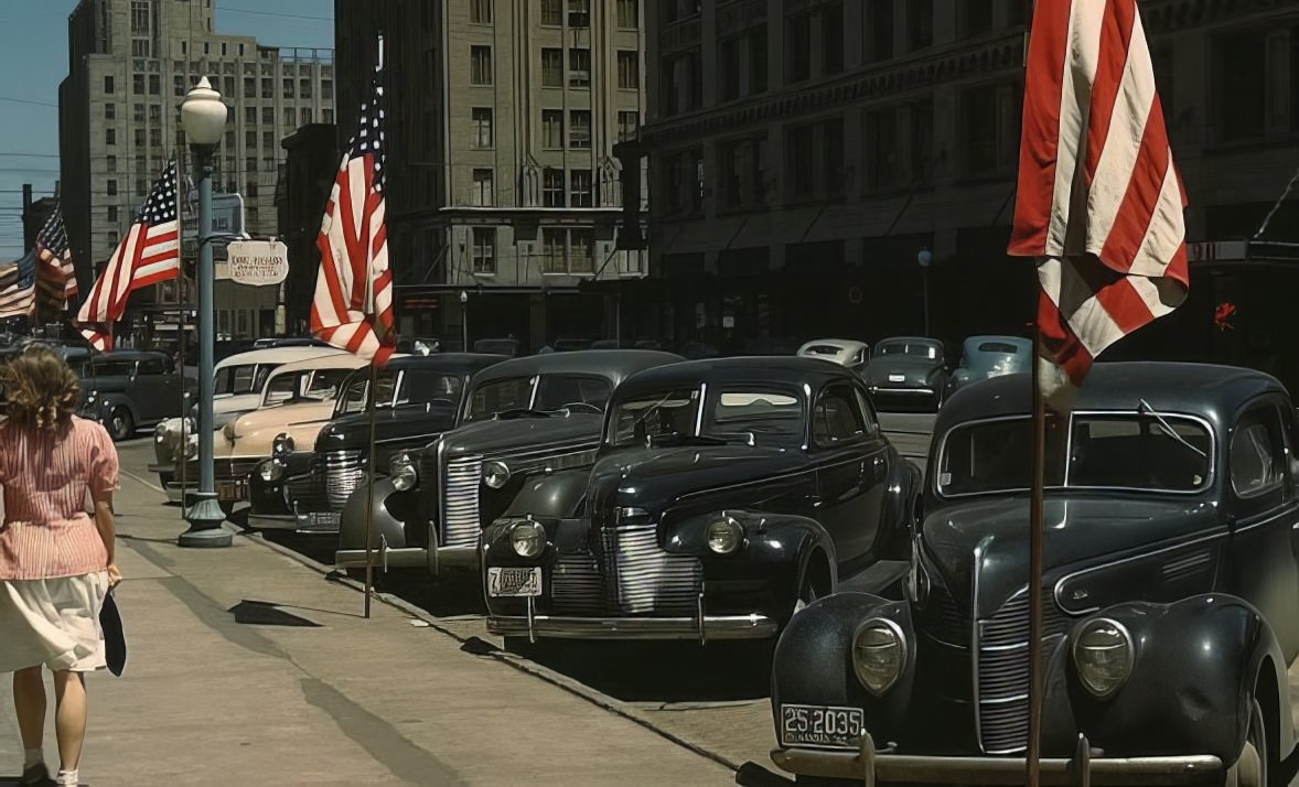 American Store fronts 1940s