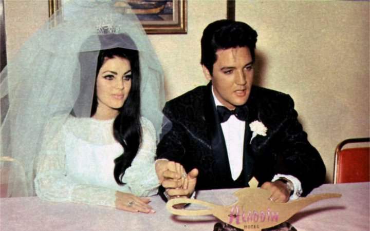 Elvis and Priscilla Presley Wedding