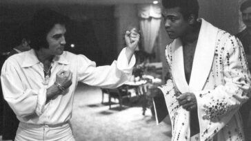 Muhammad Ali with his Friends