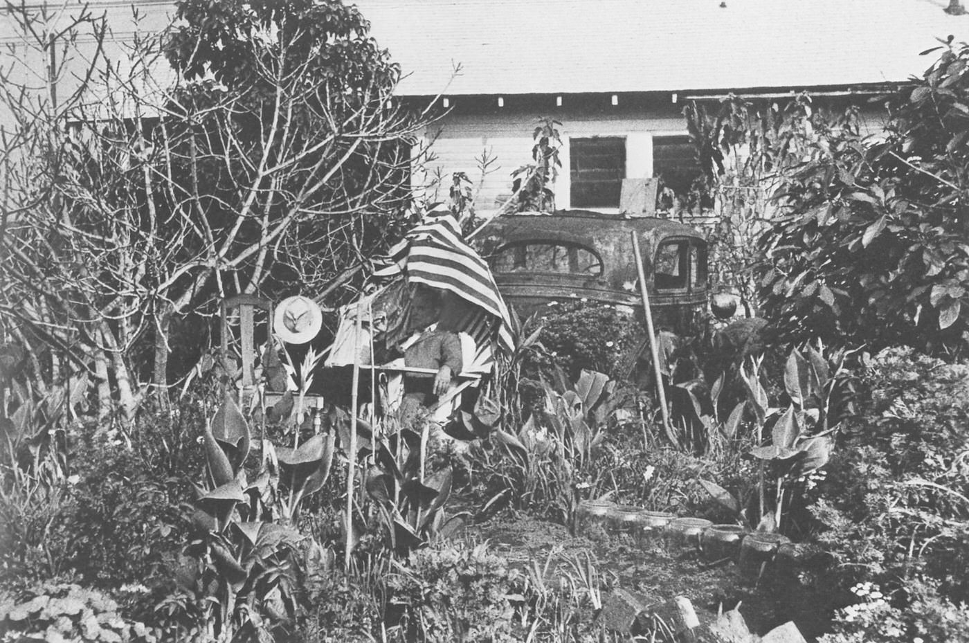 Backyard — Venice West, California, 1956