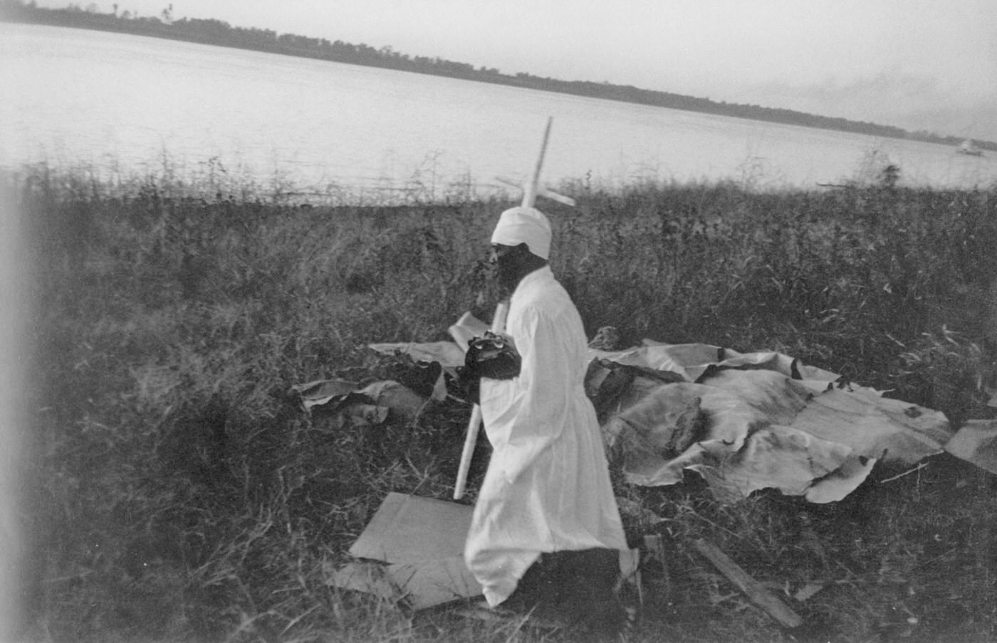 Mississippi River, Baton Rouge, Louisiana, 1956